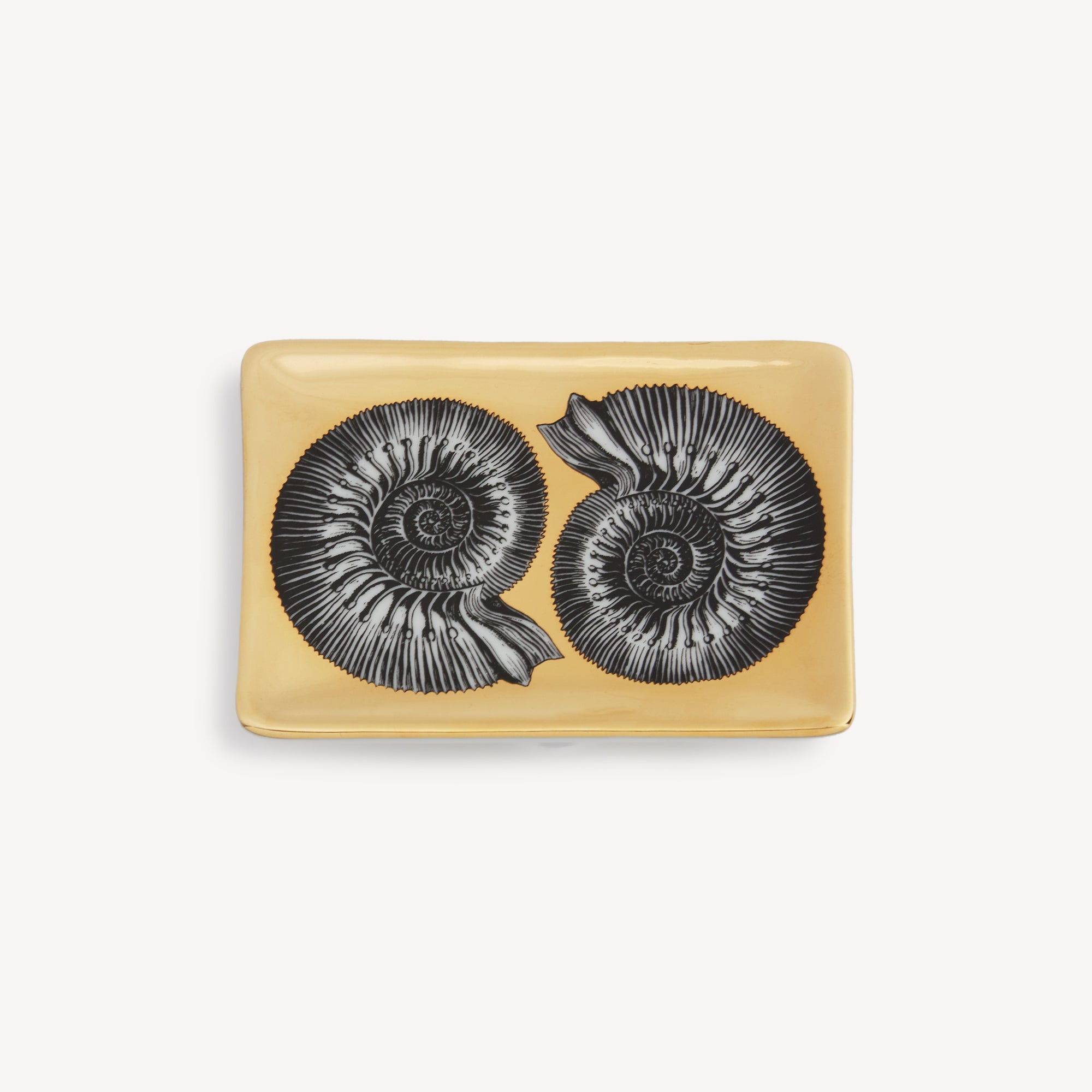 Posacenere rettangolare Giro di Conchiglie