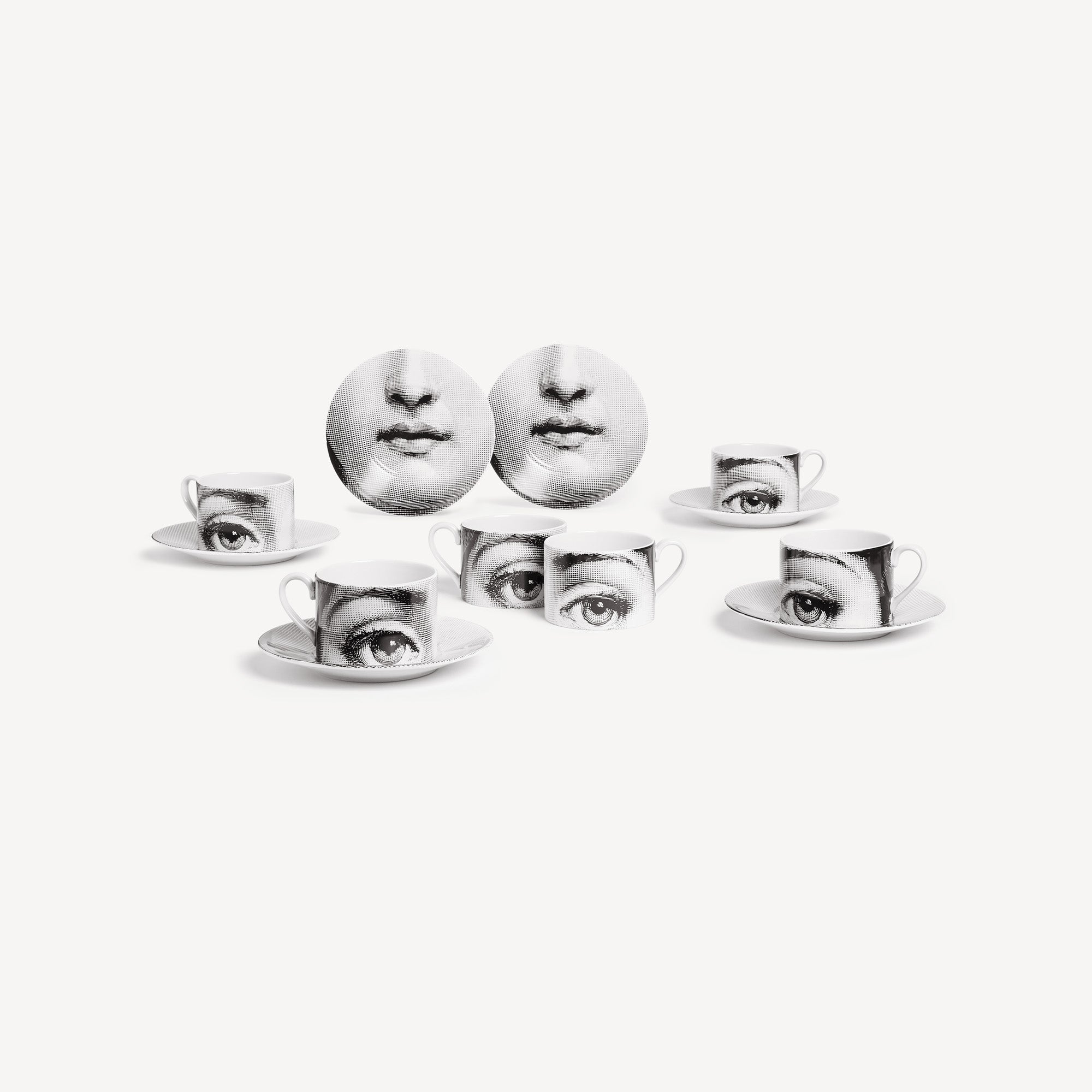 Set 6 tea cups Tema e Variazioni n.1