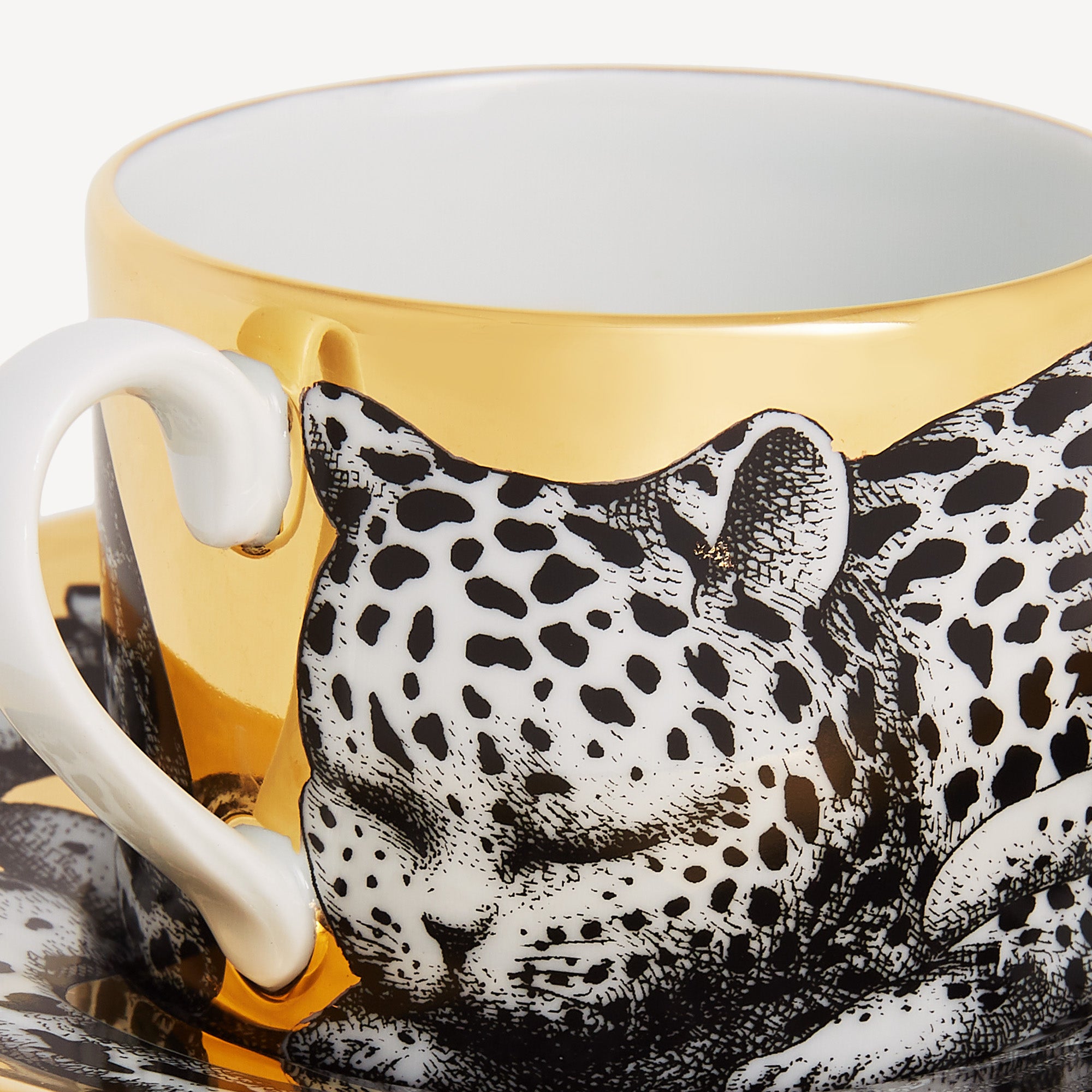 Tea cup High Fidelity Leopardato