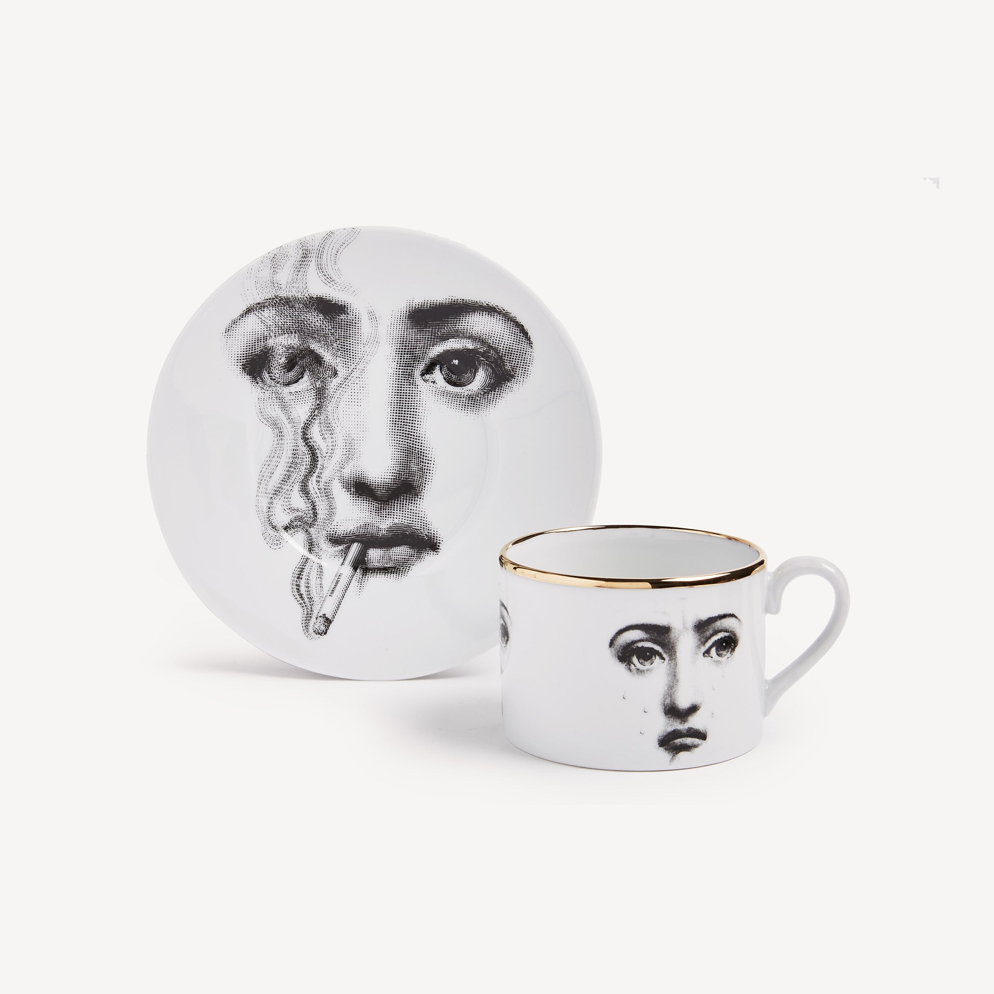 Tazza tè Tema e Variazioni Il fumo fa male 