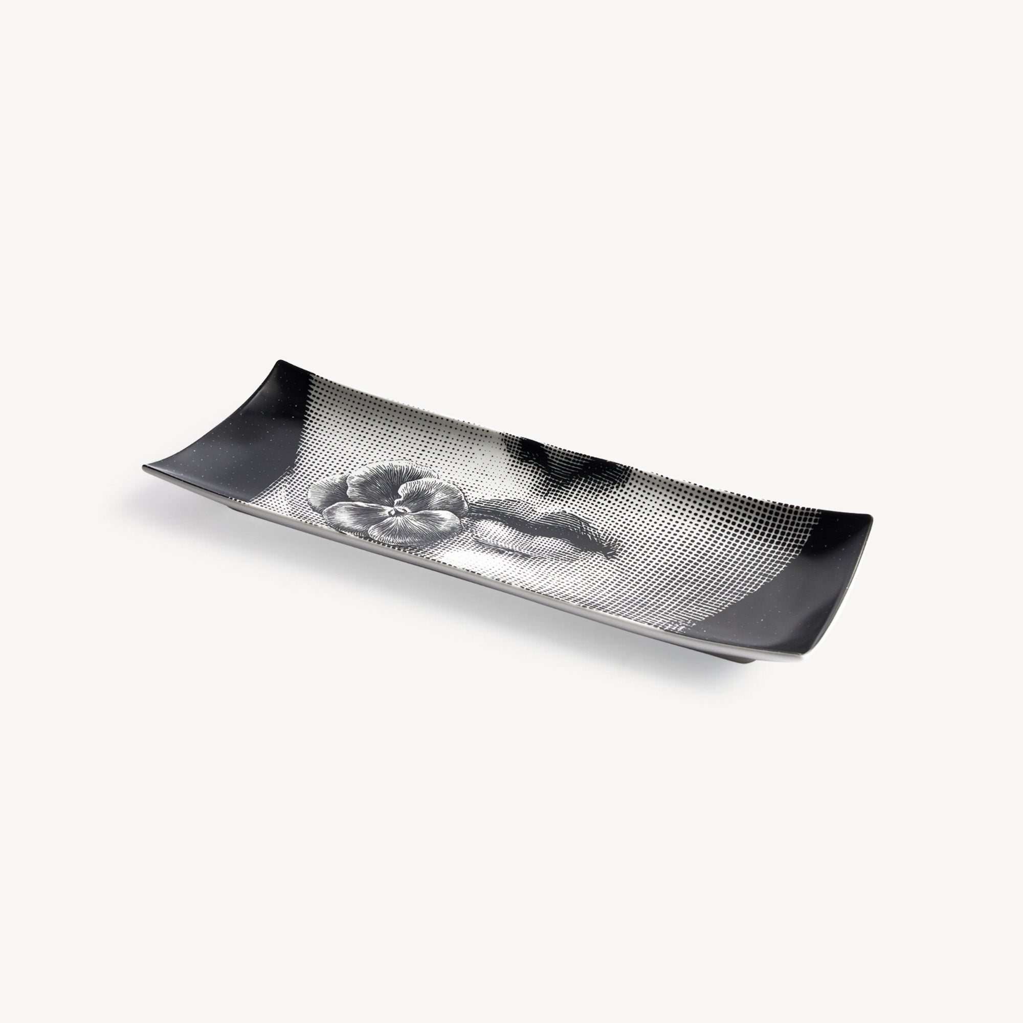 Tray Tema e Variazioni n.137 in White/Black | Fornasetti