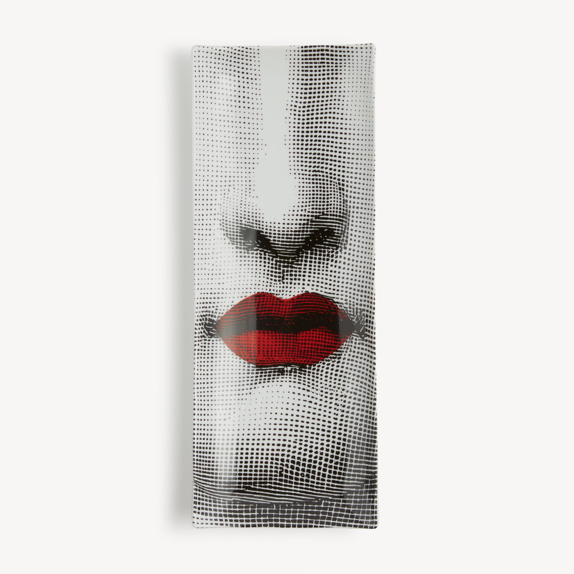 Rectangular Tray Red Lips - Tema e Variazioni n.397