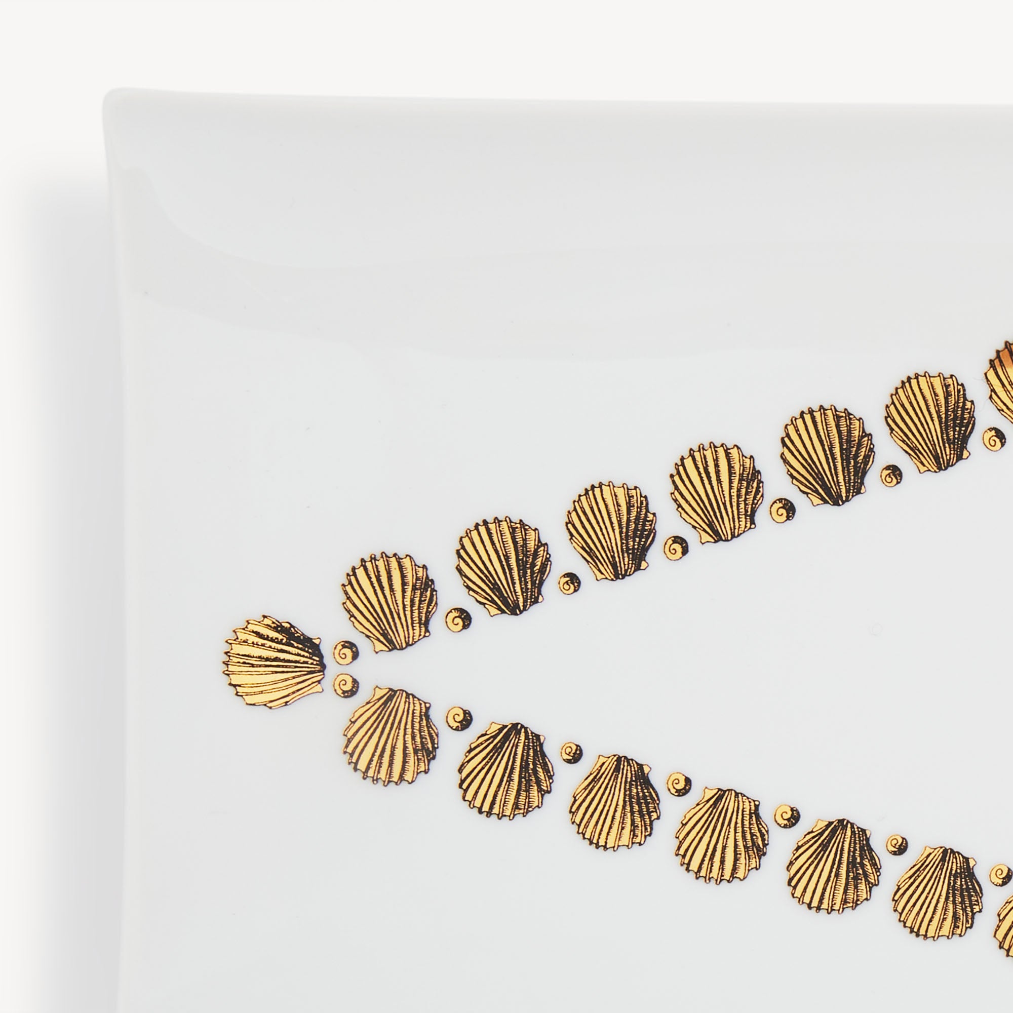 Vassoio rettangolare Giro di Conchiglie