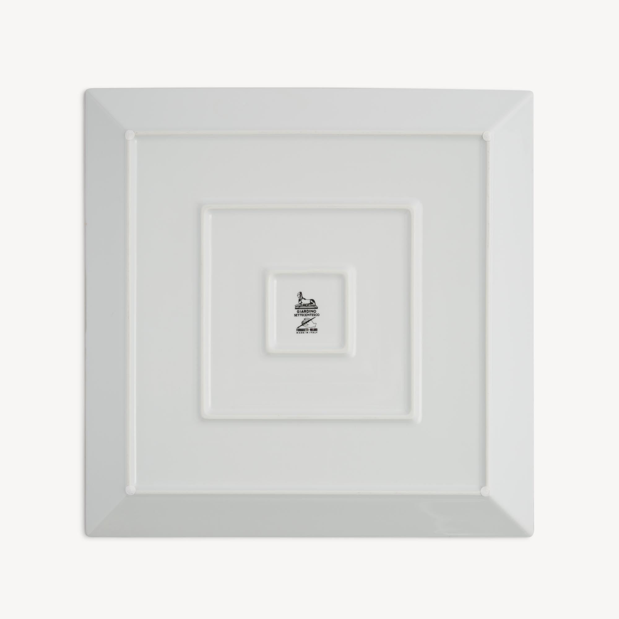 Square Tray Giardino Settecentesco