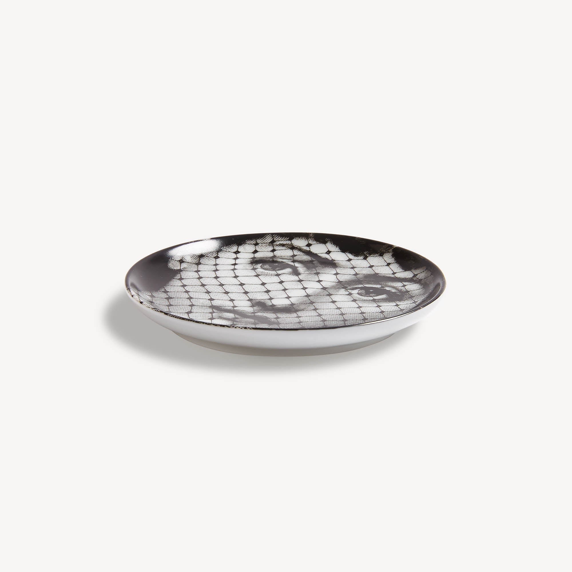 Decorative holder Tema e Variazioni n.78 in White/Black