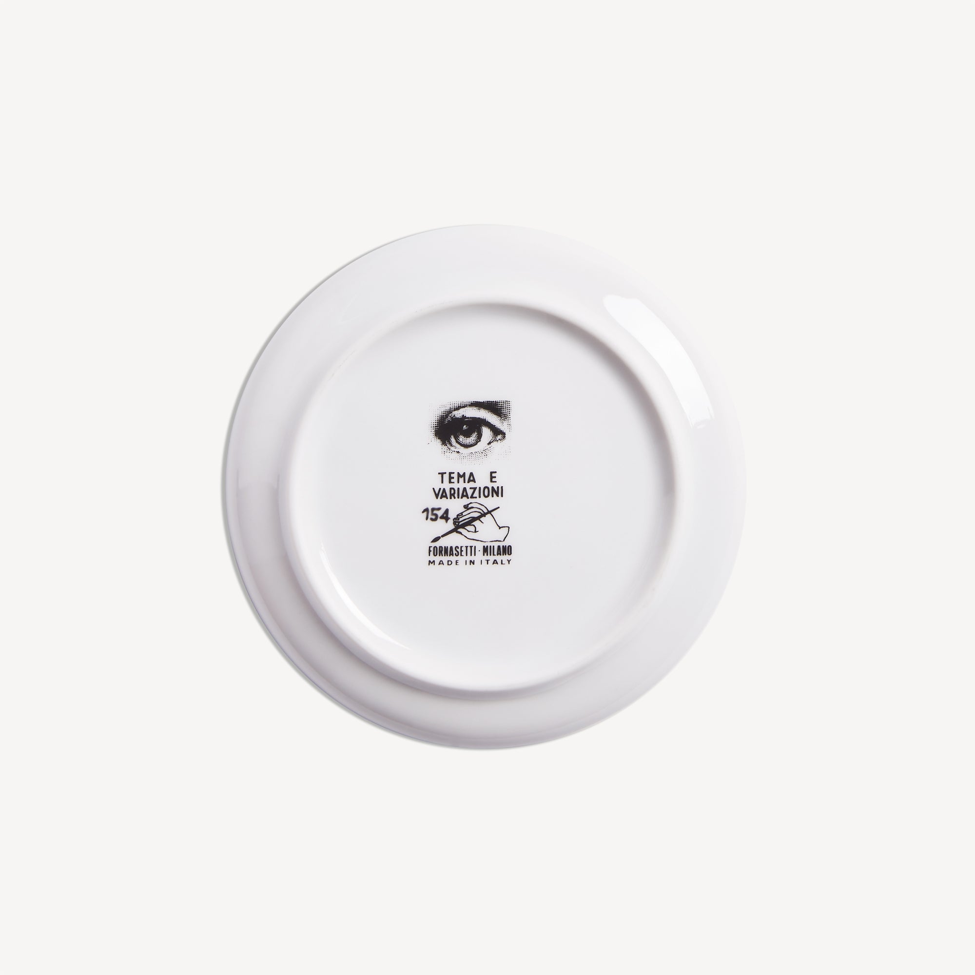 Decorative holder Tema e Variazioni n.154 in White/Black