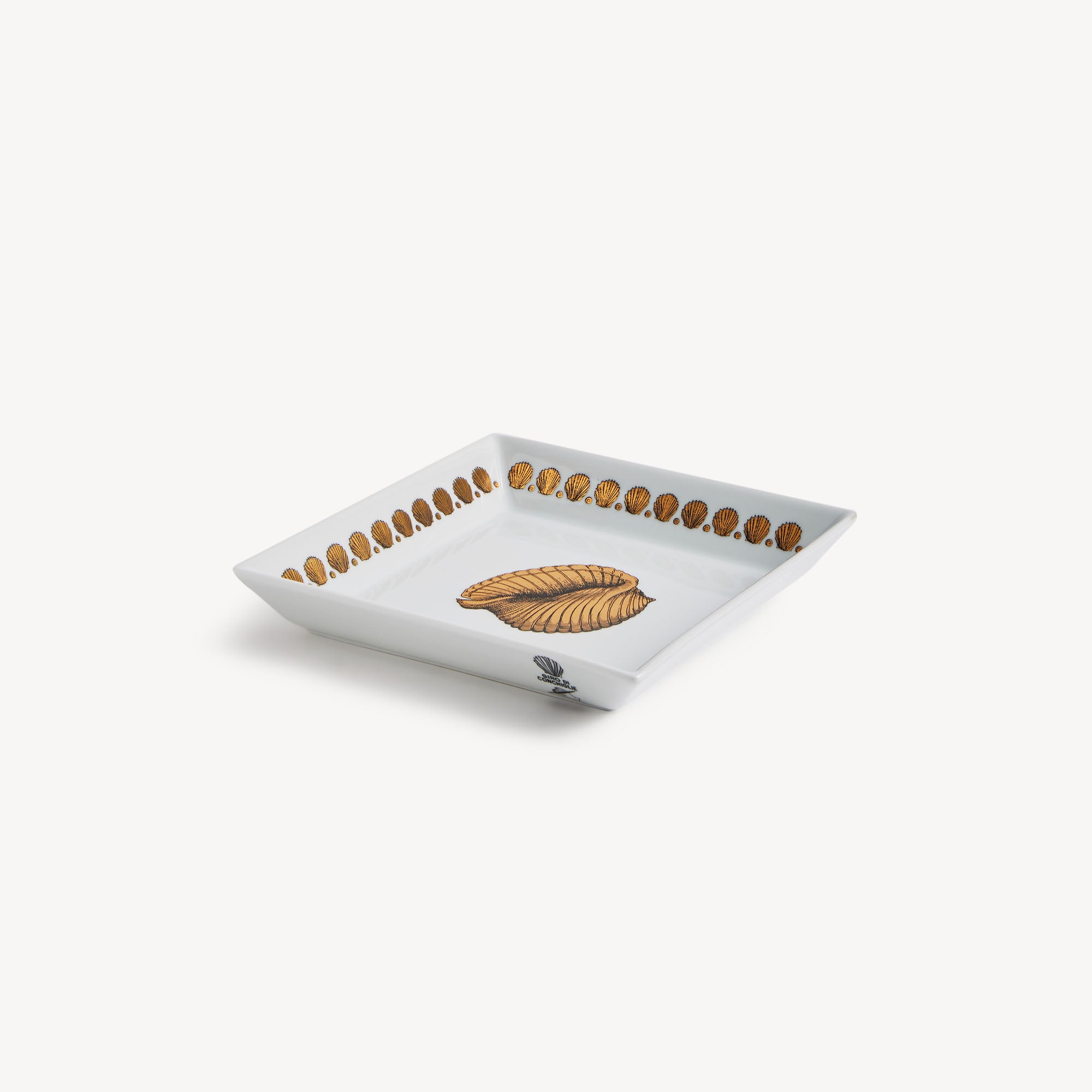 Vide-poche quadrato Giro di Conchiglie