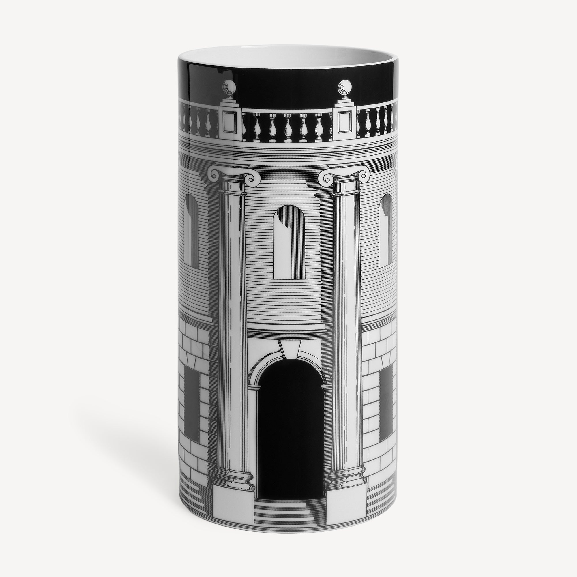 Vase Cylindrique Moyen Casa con Colonne 
