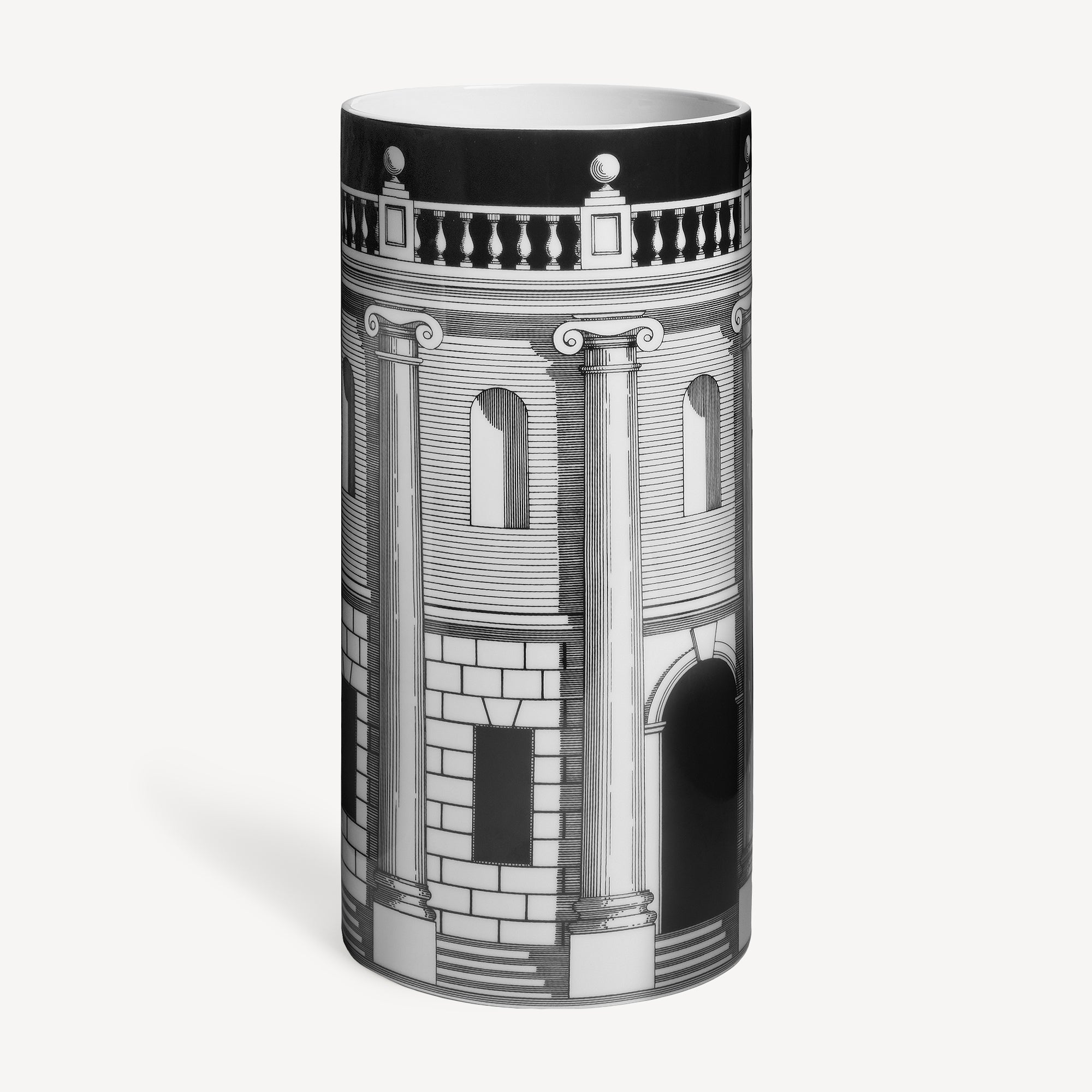 Vase Cylindrique Moyen Casa con Colonne 