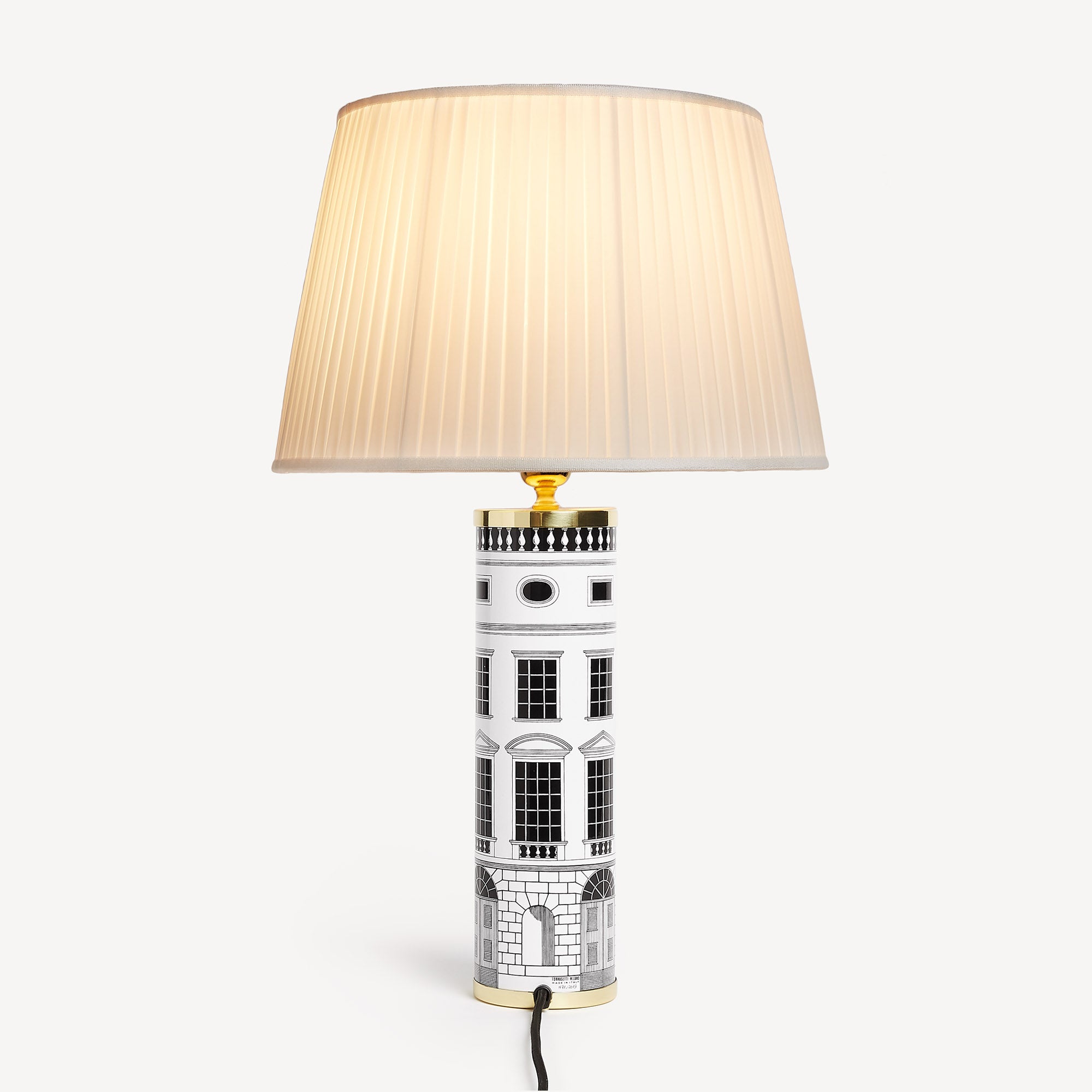 Paralume conico plissè 