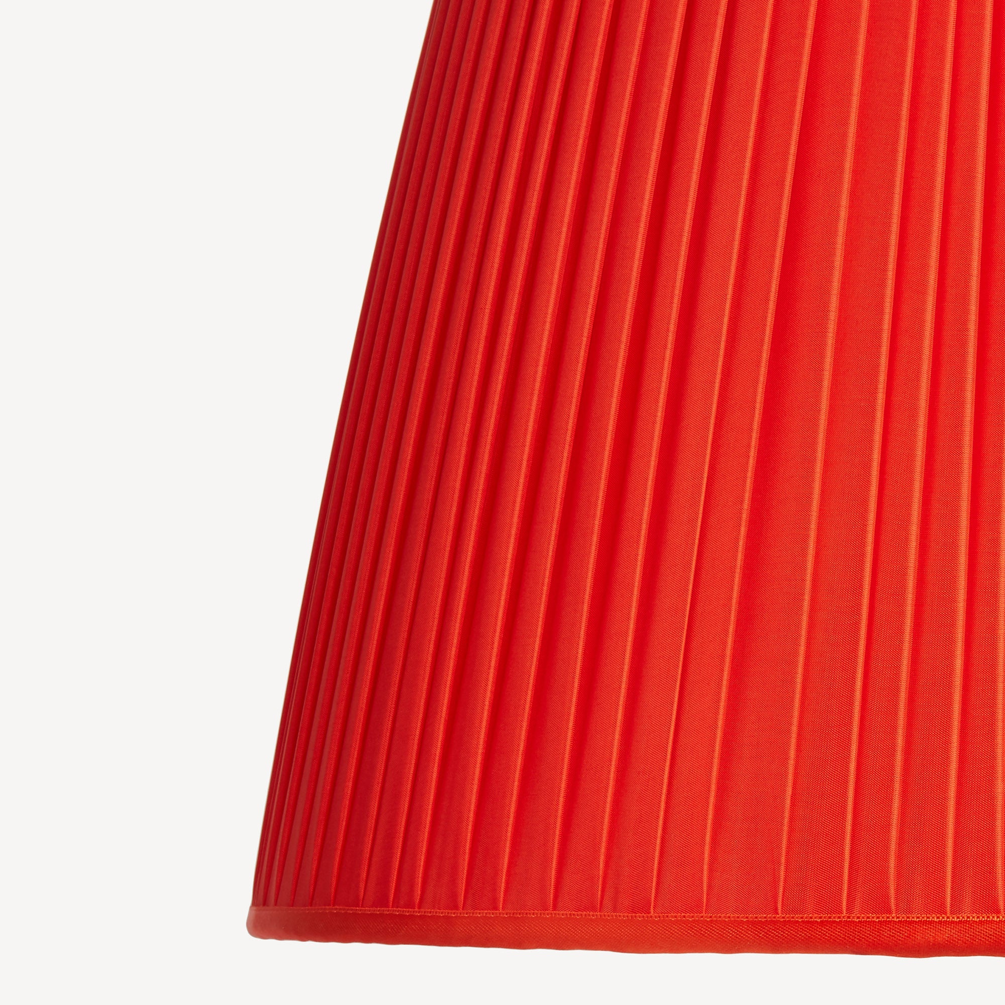 Abat-jour conique plissé 