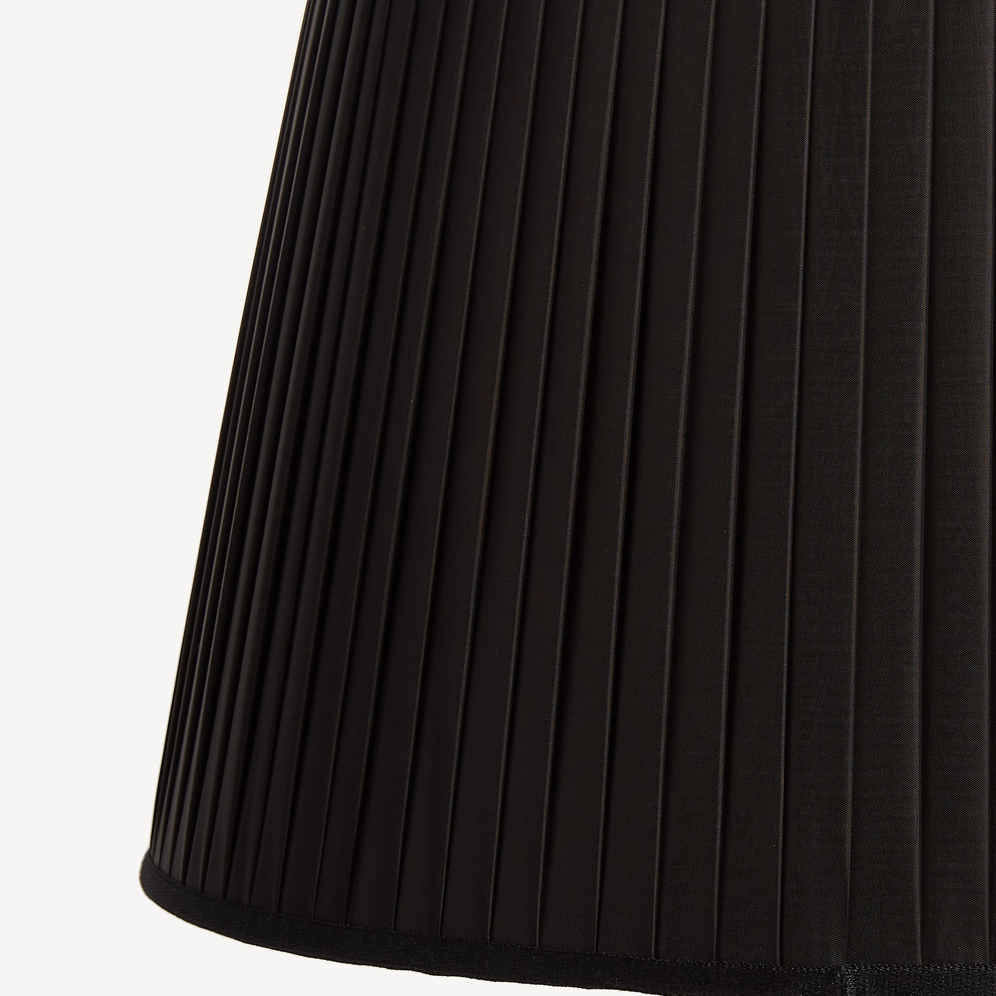 Paralume conico plissè 