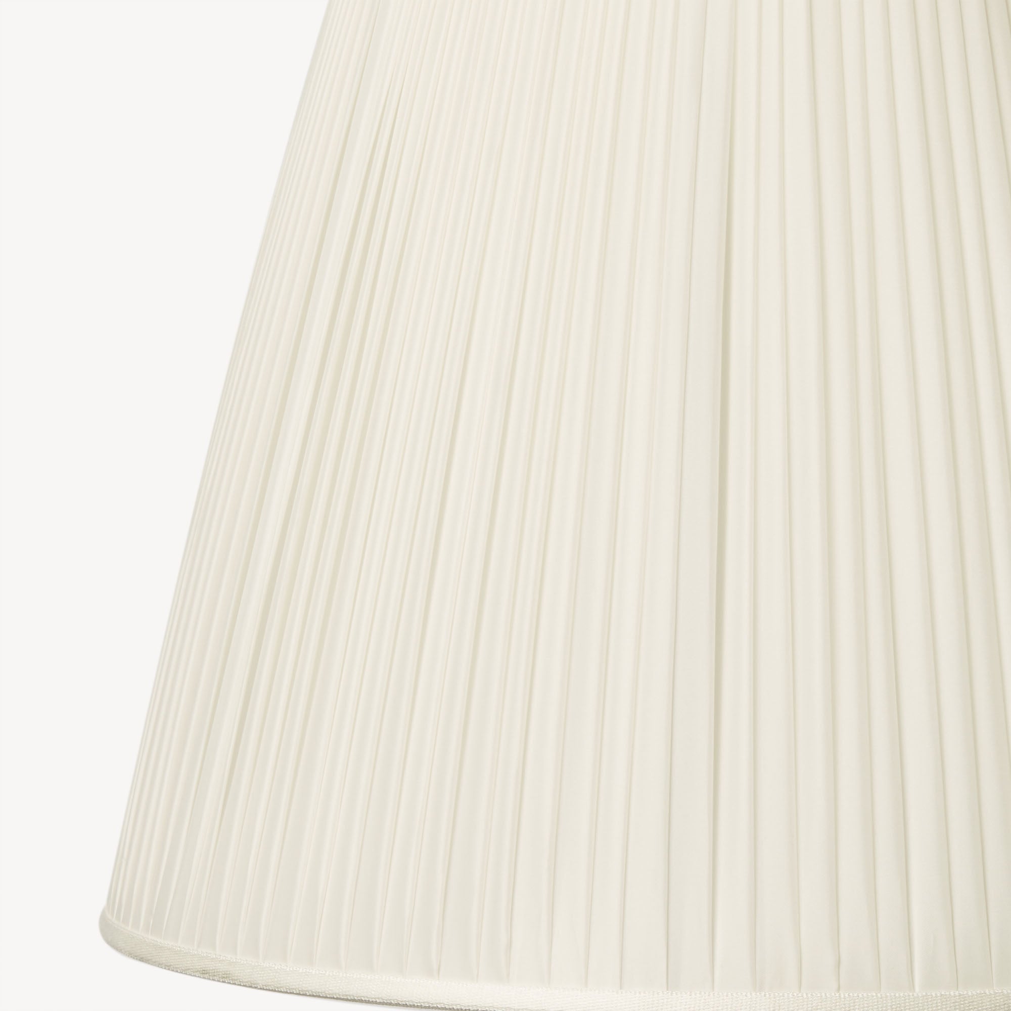 Paralume conico plissè