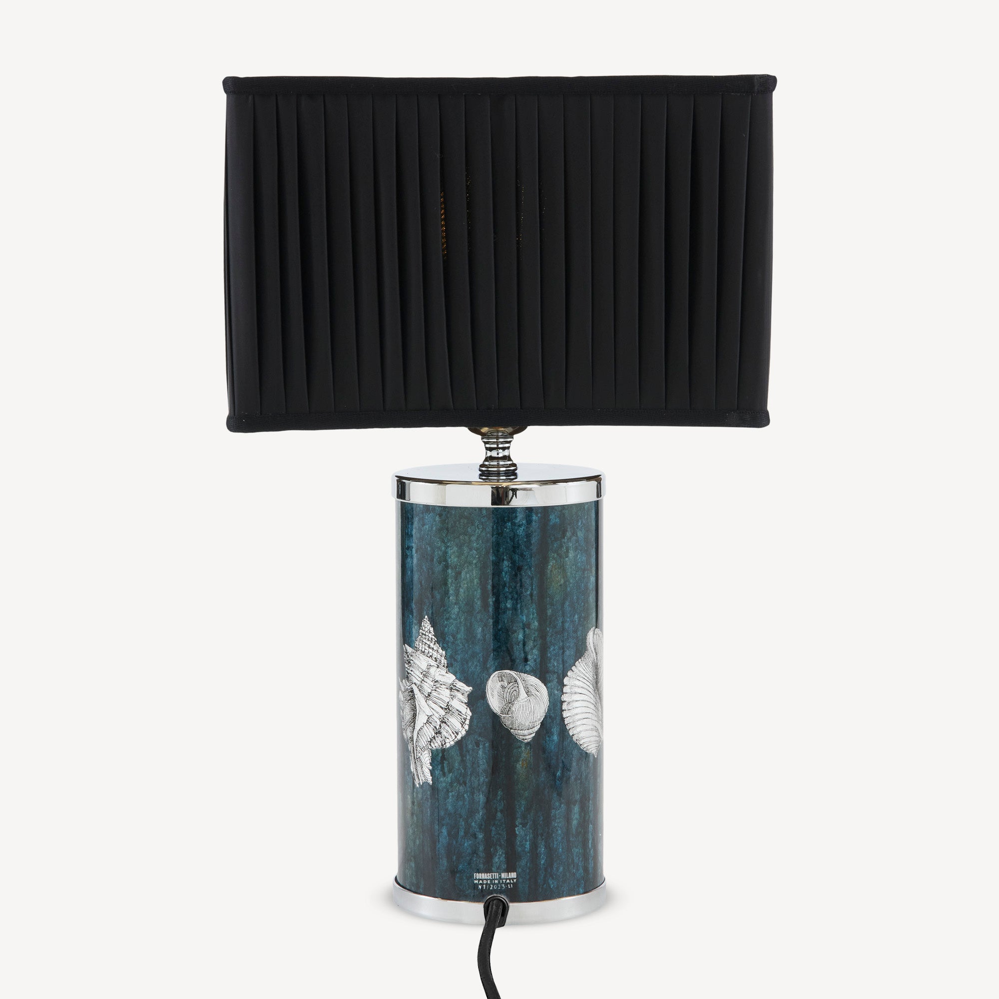 Paralume semicilindrico plissè 