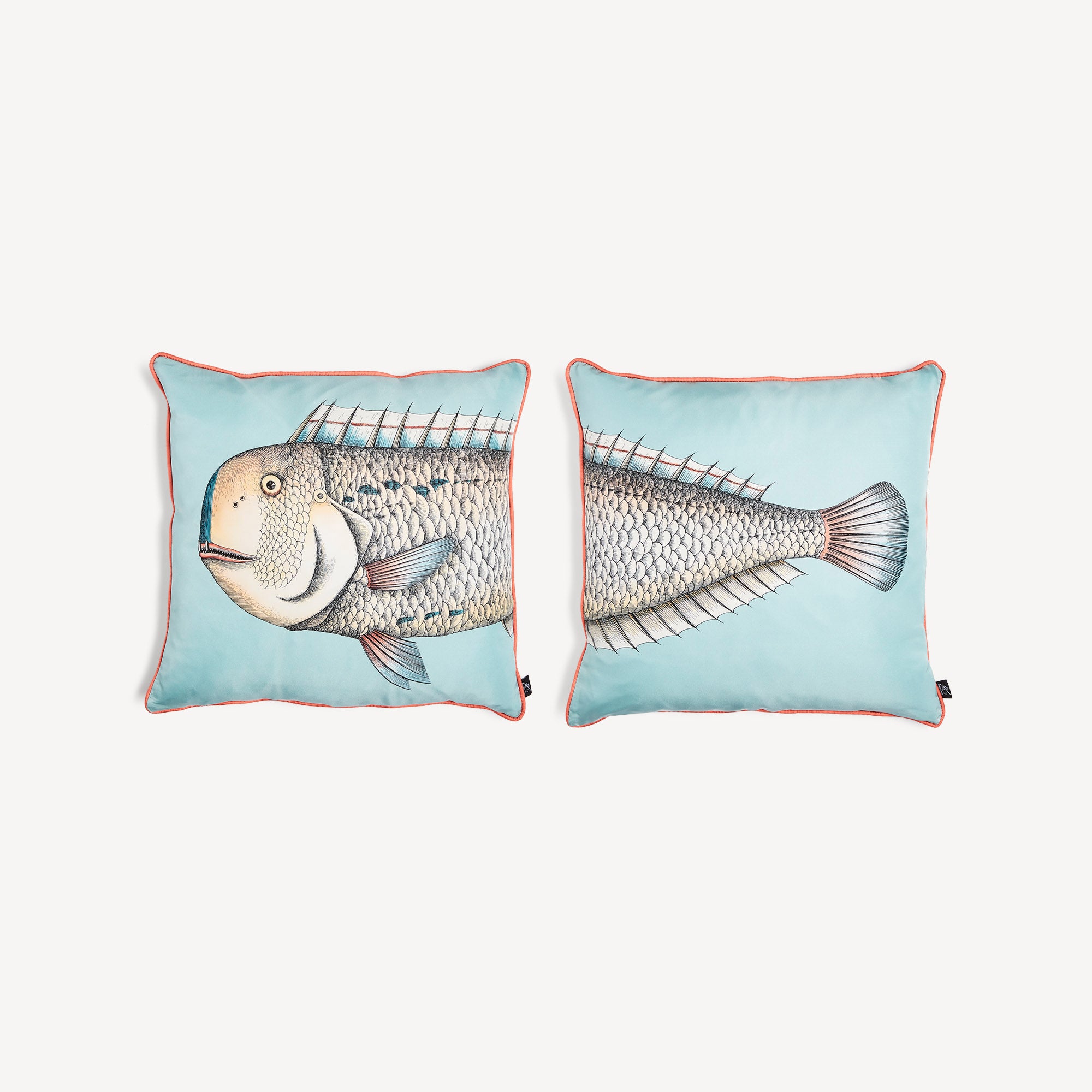 Set of 2 cushions Grande Pesce