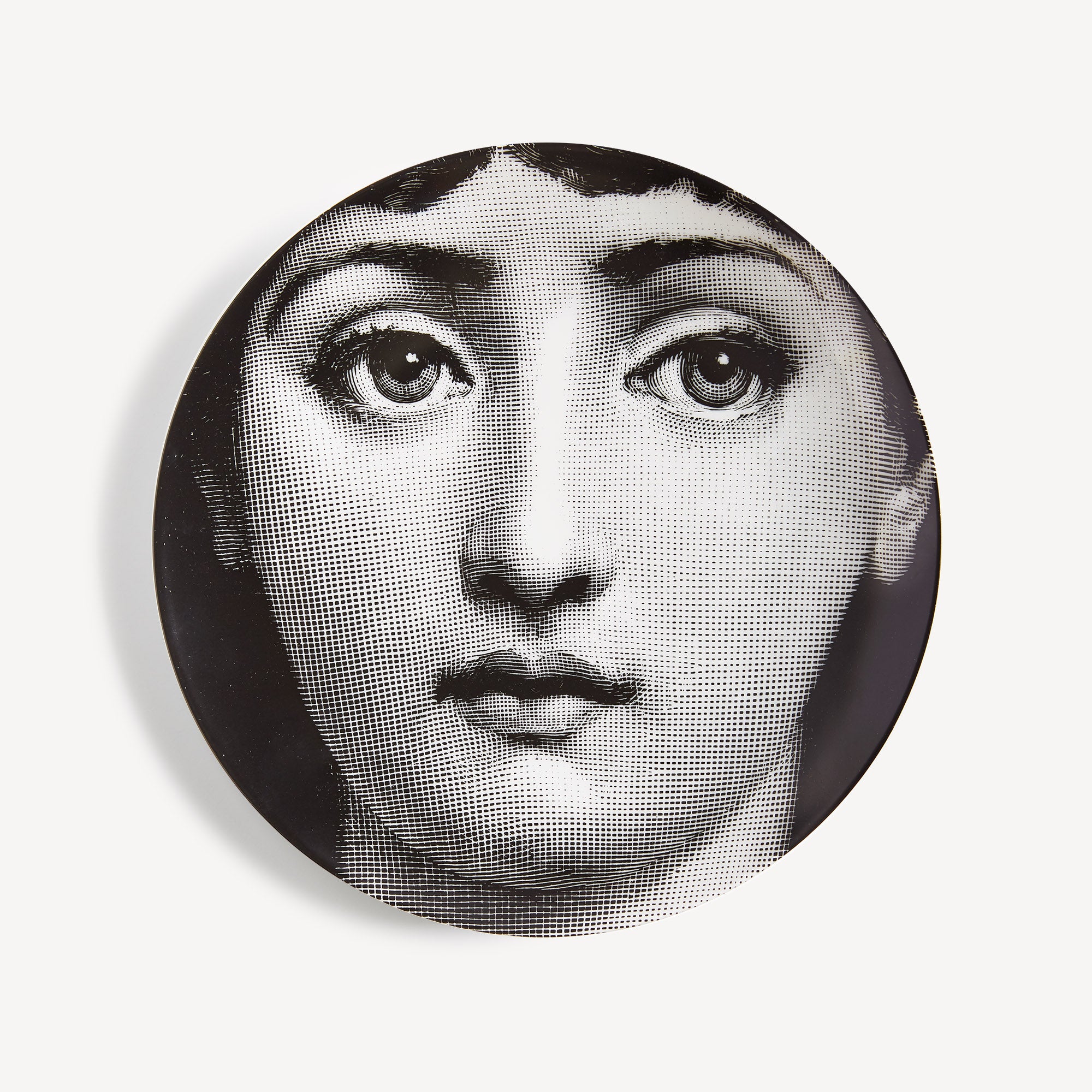 Wall plate Tema e Variazioni n.1 in White/Black | Fornasetti