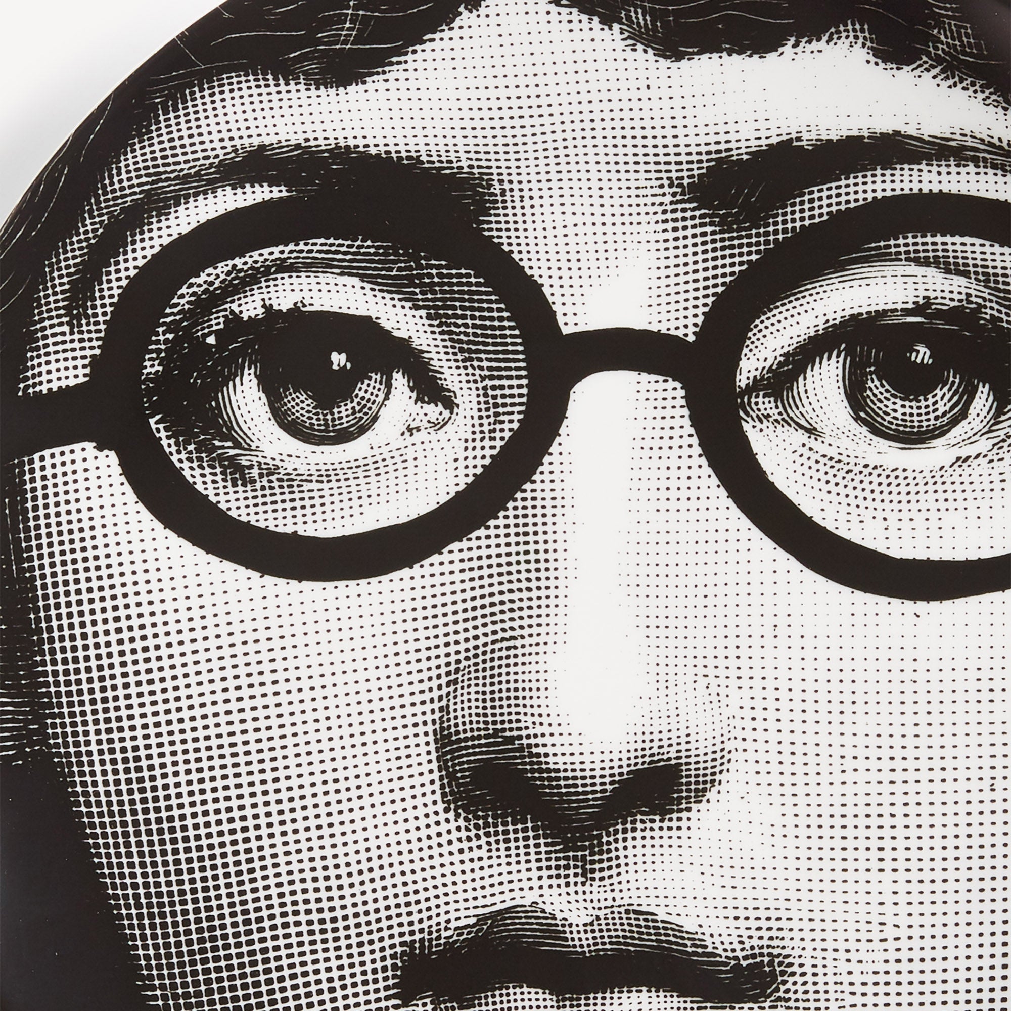 Piatto Tema e Variazioni n.26 in Bianco/Nero | Fornasetti