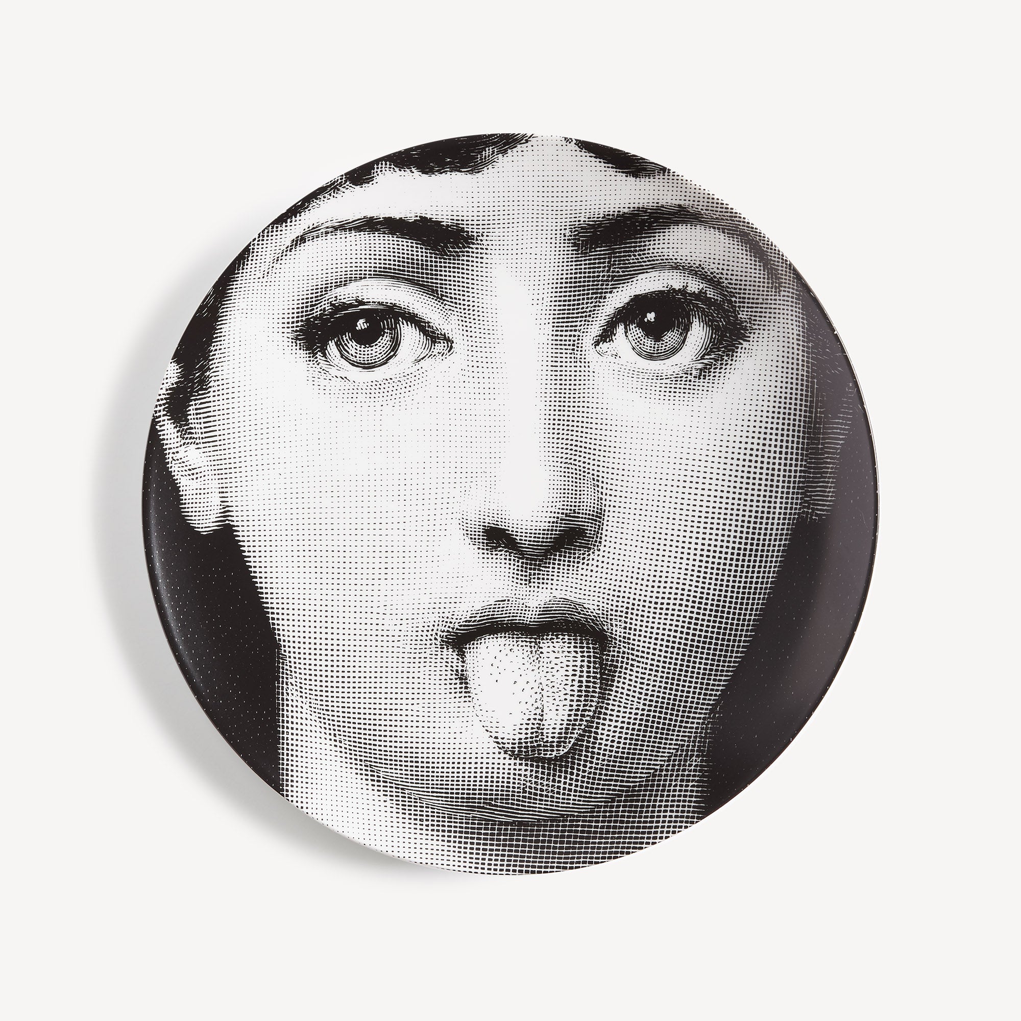 Wall plate Tema e Variazioni n.82 in White/Black | Fornasetti