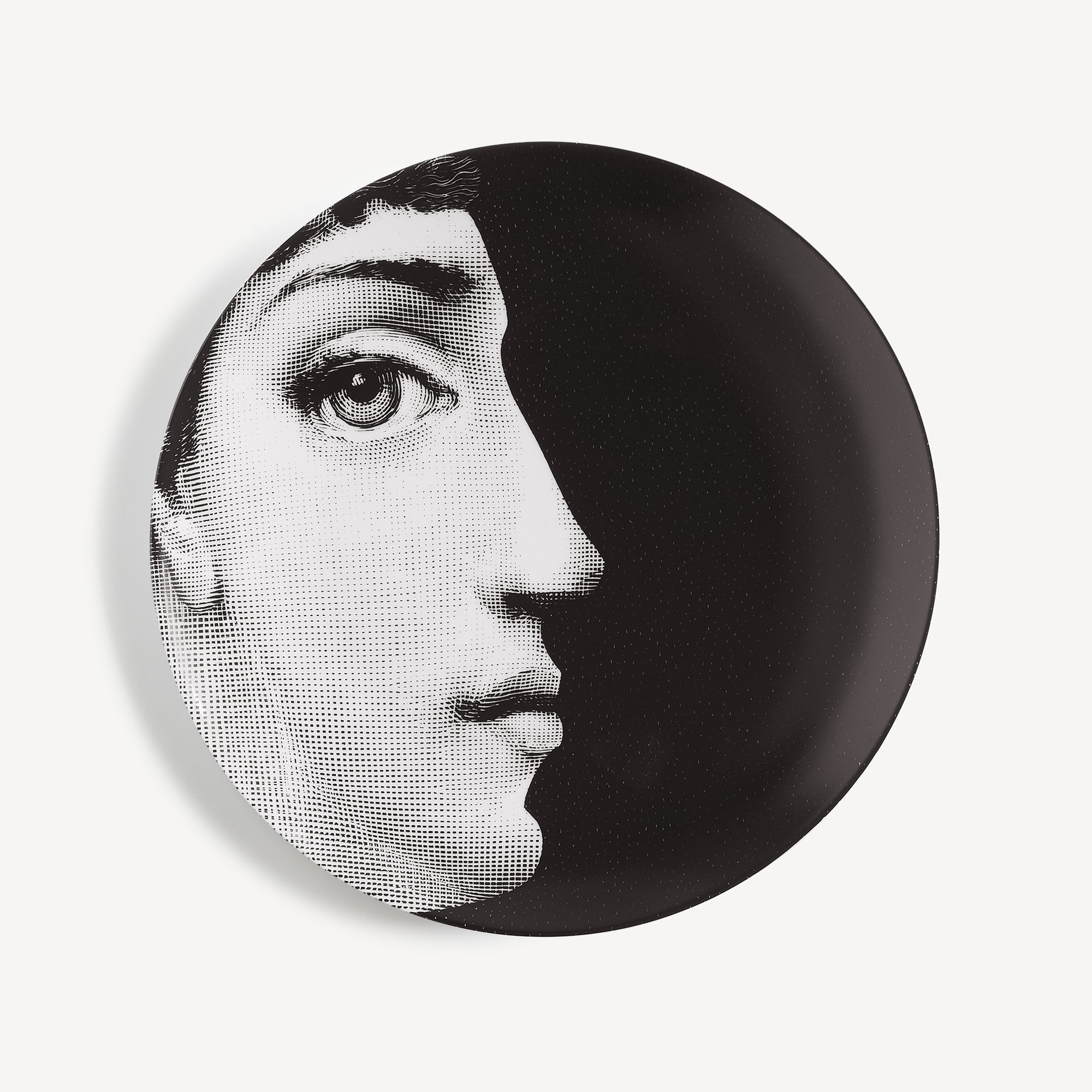 Wall plate Tema e Variazioni n.114 in White/Black | Fornasetti