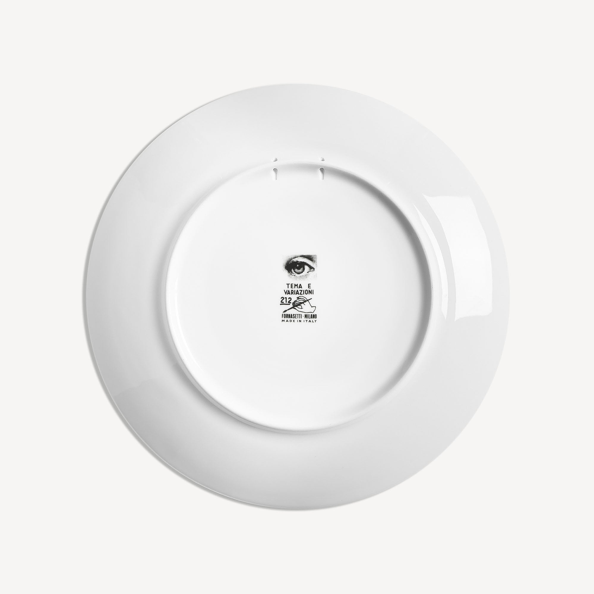 FORNASETTI Tema e Variazioni n.265 プレート Wall plate Tema e Variazioni n.212 in White/Black | Fornasetti