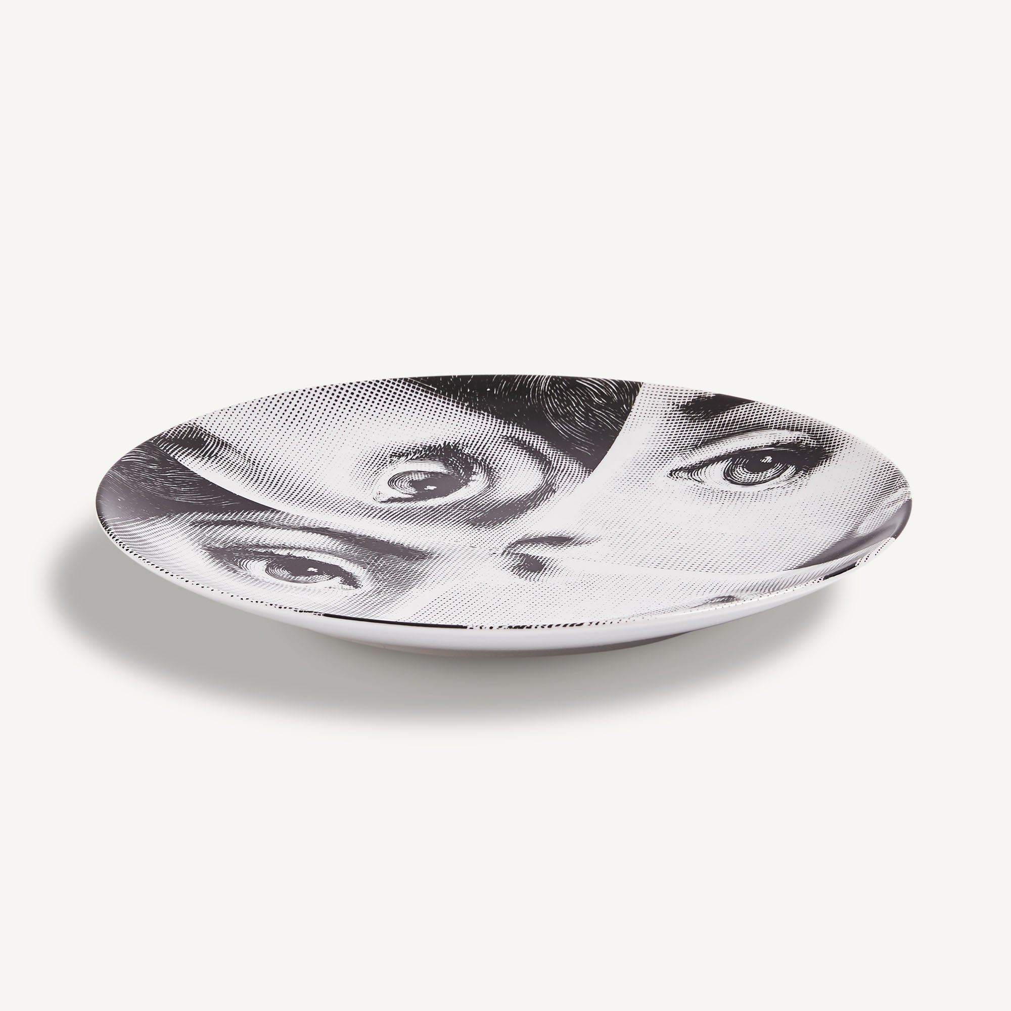 Wall plate Tema e Variazioni n.244 in White/Black | Fornasetti