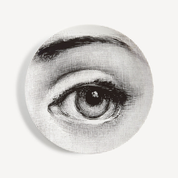 Wall plate Tema e Variazioni n.248 in White/Black | Fornasetti