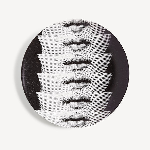 Wall plate Tema e Variazioni n.250 in White/Black | Fornasetti