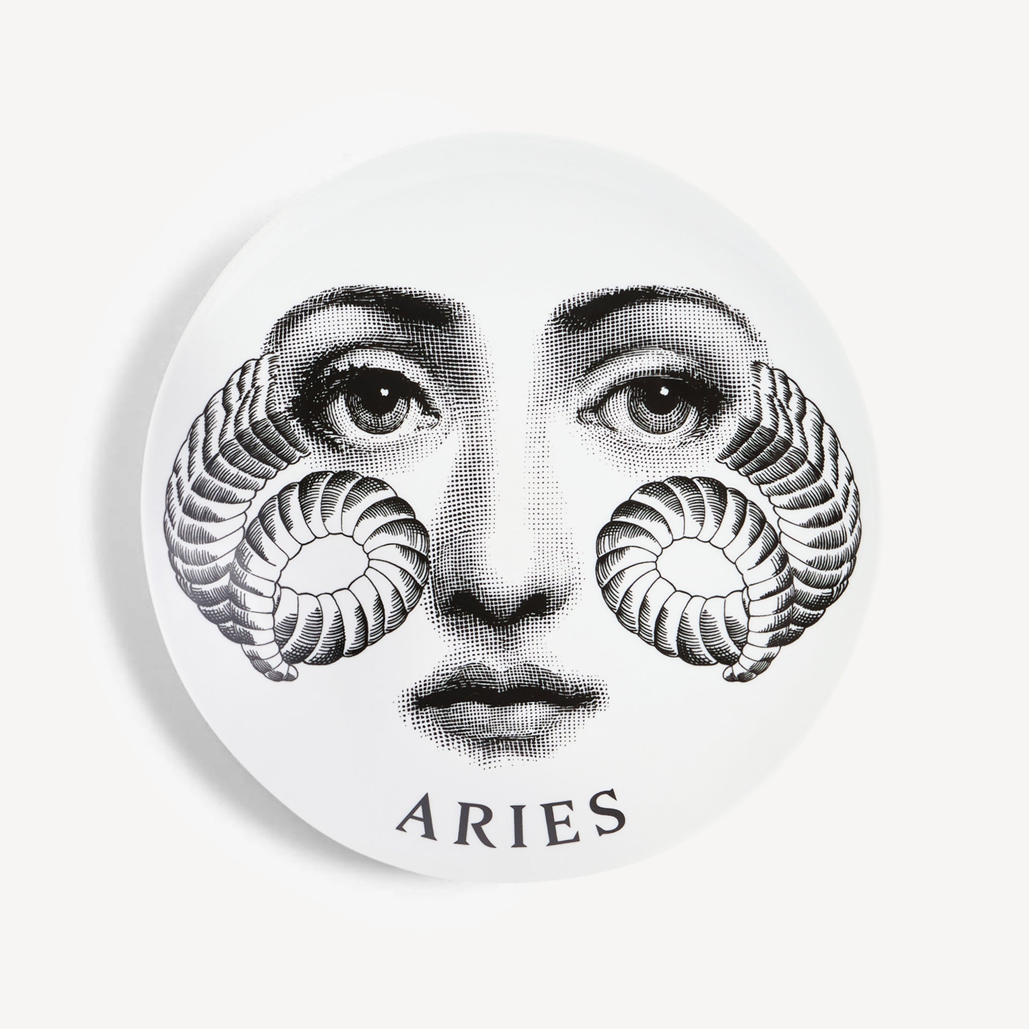 Piatto Zodiaco Ariete - Tema e Variazioni n.348