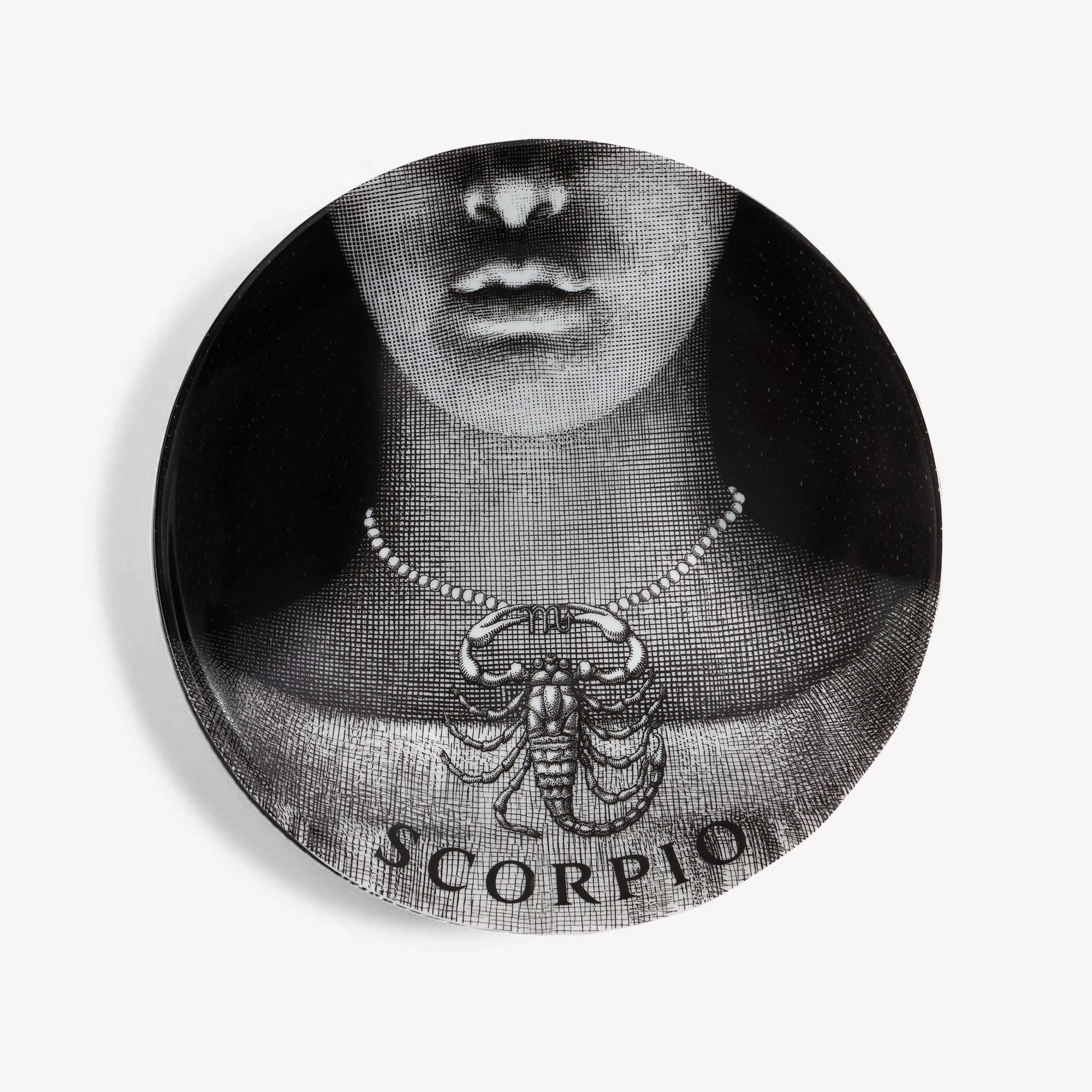 Piatto Zodiaco Scorpione - Tema e Variazioni n.355