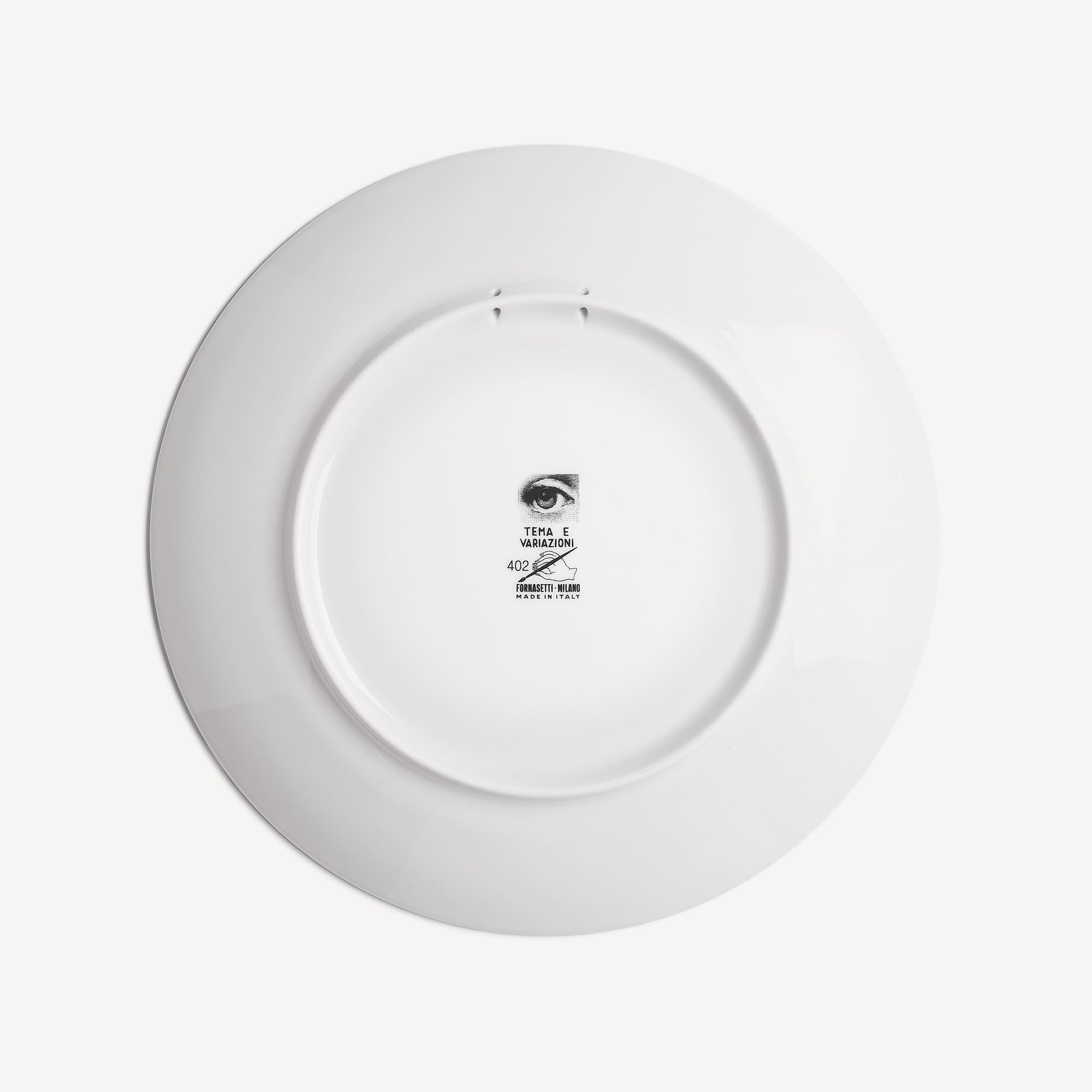 Fornasettiフォルナセッティ cammei プレート 皿 Wall plate Tema e Variazioni n.402 in White/Black | Fornasetti