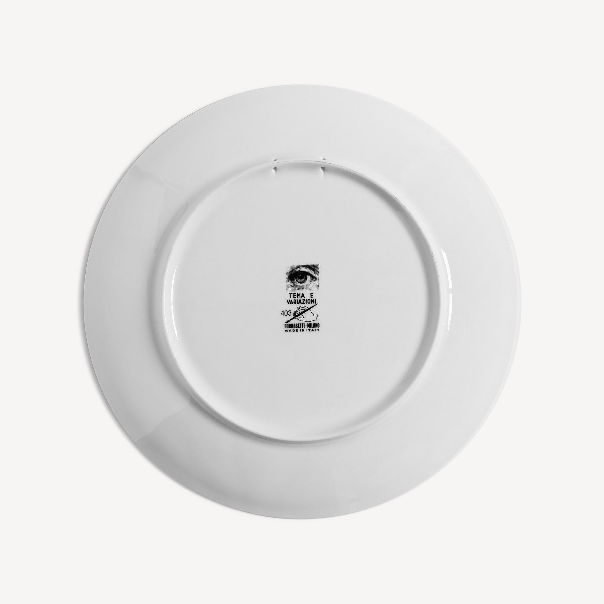 Wall plate Tema e Variazioni n.403 UNITED FOR PEACE