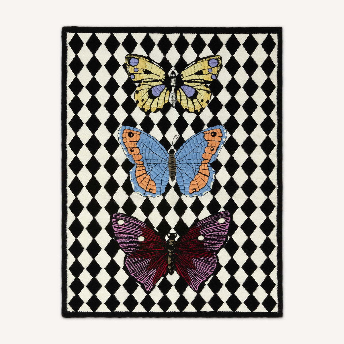 Rug Farfalle e Losanghe