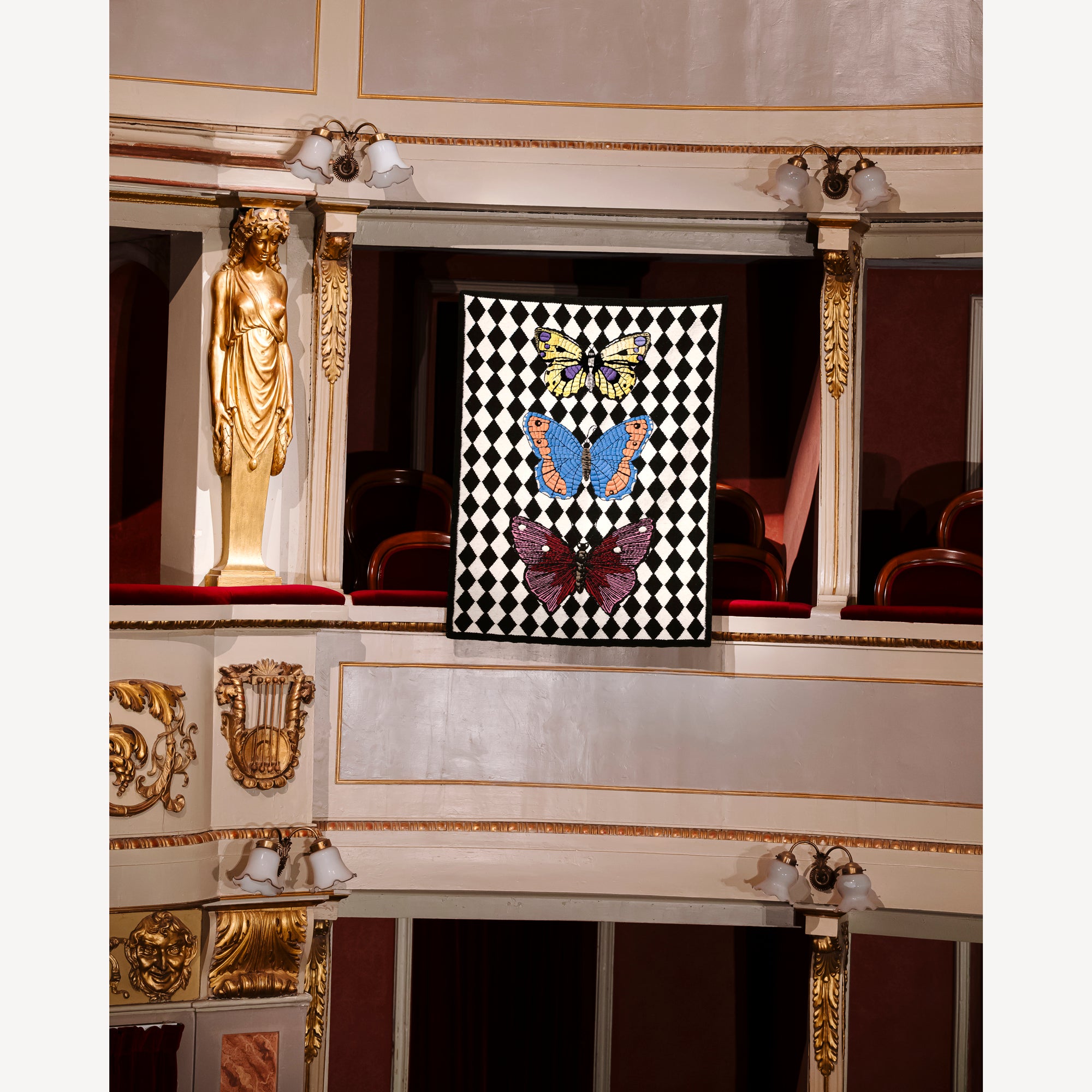 Tapis Farfalle e Losanghe