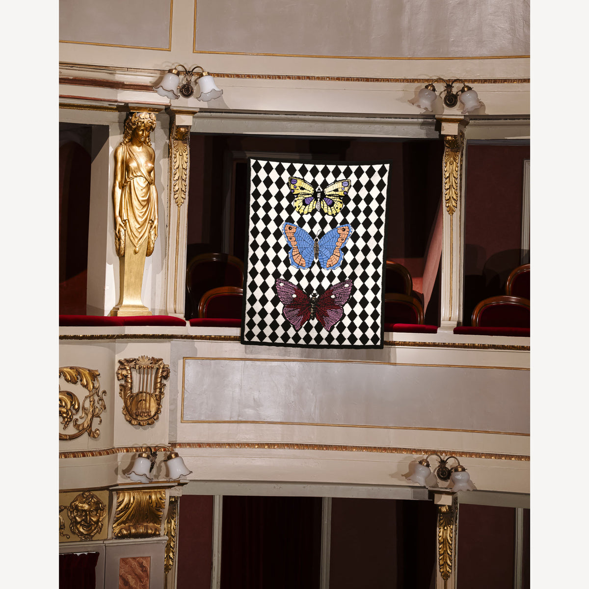 Tapis Farfalle e Losanghe