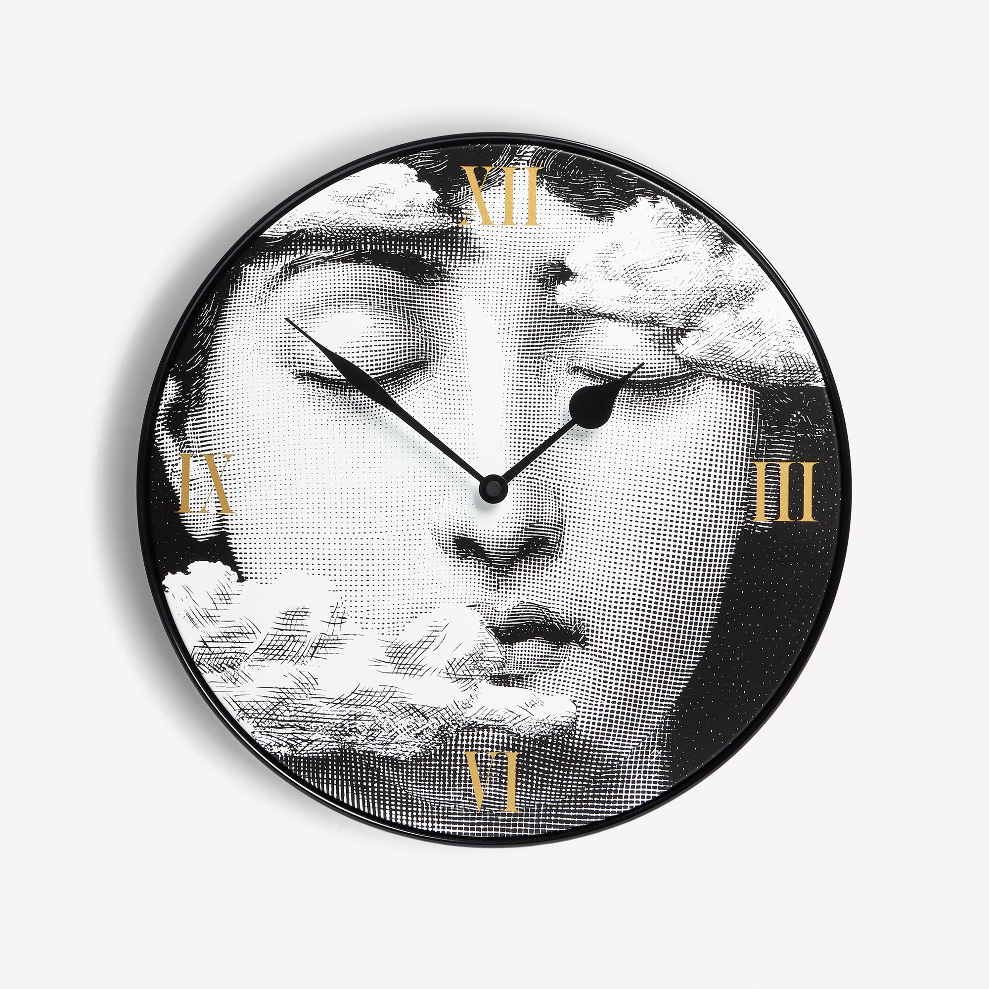 fornasetti 顔デザイン 掛時計 Unique wall clocks | Designer wall clocks | Fornasetti