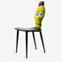 FORNASETTI Chair Lux Gstaad yellow/fuchsia/black M28Y523FOR22GIA