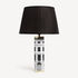 FORNASETTI Cylindrical lamp base Architettura white/black C01X419FOR21BIA