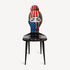 FORNASETTI Chair Lux Gstaad - USA flag multicolour M28Y551FOR21MUL