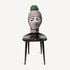 FORNASETTI Chair Lux Gstaad pink/green/black M28Y504FOR21ROS