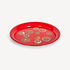 FORNASETTI Round tray Fette d'arancia Red/White/Orange C26Y204FOR24ROS