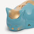 FORNASETTI Cat Striato gold/turquoise P40Z403FOR20TUR