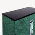 FORNASETTI Cabinet piccolo rialzato Serratura su Malachite Verde/Bianco/Nero M44Y104FOR24VER