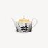 FORNASETTI Teapot Tema e Variazioni n.21 white/black/gold P22Z445FOR21ORO