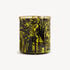 FORNASETTI Paper basket Giardino Settecentesco black/yellow C11Y133FOR23GIA