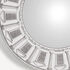 FORNASETTI Frame with convex mirror Architettura White/Black C39X441FOR21BIA