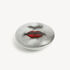FORNASETTI Round Box Red Lips - Tema e Variazioni n.397 white/black/red P30Y397FOR23ROS