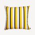 FORNASETTI Outdoor cushion Rigato yellow/white/black PILL396E60FOR22GIA