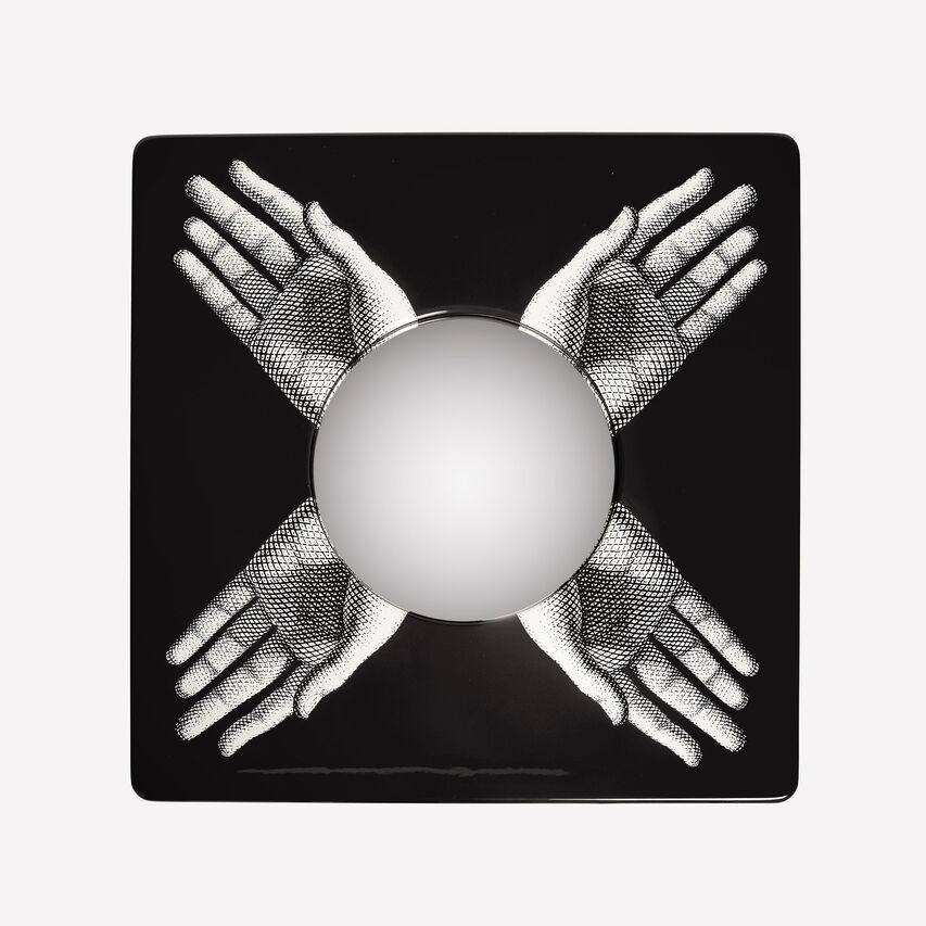 FORNASETTI Magic Table Mani White/Black M28Y003FOR21NER