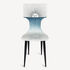 FORNASETTI Chair Sole White/Light Blue/Black M28Y246FOR22AZZ