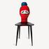 FORNASETTI Chair Lux Gstaad Red/Blue/Black M28Y513FOR22ROS
